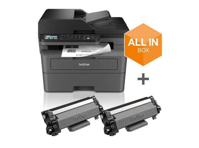 Brother MFC-L2827DWXL drukarka wielofunkcyjna Laser A4 1200 x 1200 DPI 32 stron/min Wi-Fi