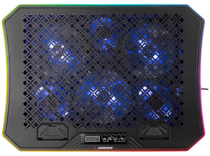 Podstawka chłodząca pod laptopa - Rampage METAFOR (AD-RC34) 10"-19"