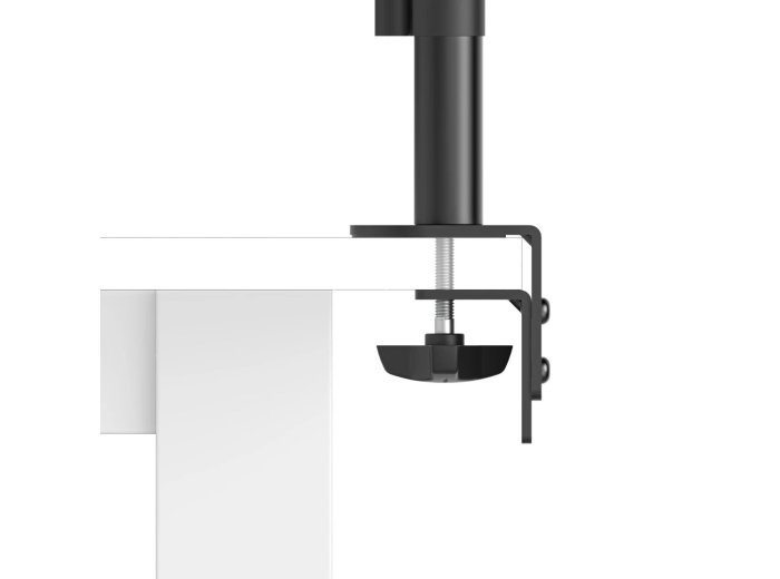 Hama 00220899 uchwyt / stojak do monitorów 68,6 cm (27") Biurko Czarny