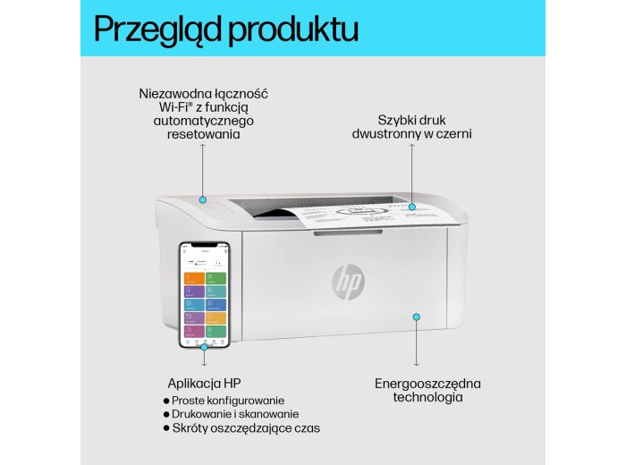 HP LaserJet M110w Bezprzewodowe Czerń i biel Drukarka