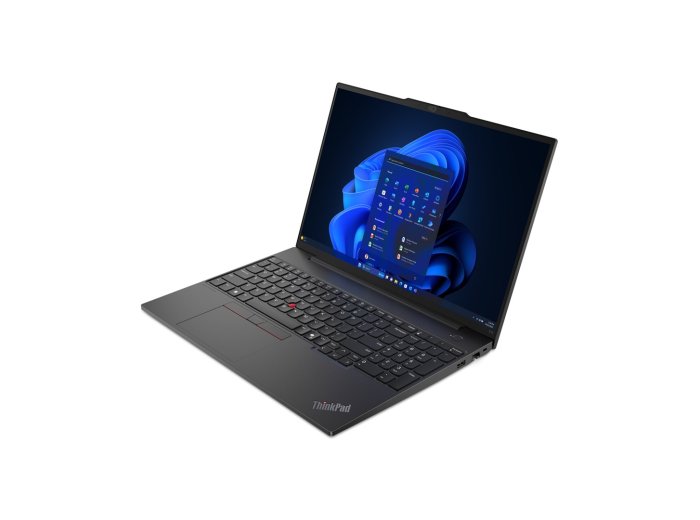 Lenovo ThinkPad E16 Gen 2 Ryzen 5 7535U 16"WUXGA IPS 300nits AG 8GB DDR5 SSD256 660M Backlit Kb FgPr Cam1080p 47Wh W11Pro Black (REPACK) 2Y
