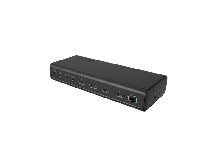 ICY BOX IB-DK7401-CU31 Przewodowa USB 3.2 Gen 2 (3.1 Gen 2) Type-C Czarny