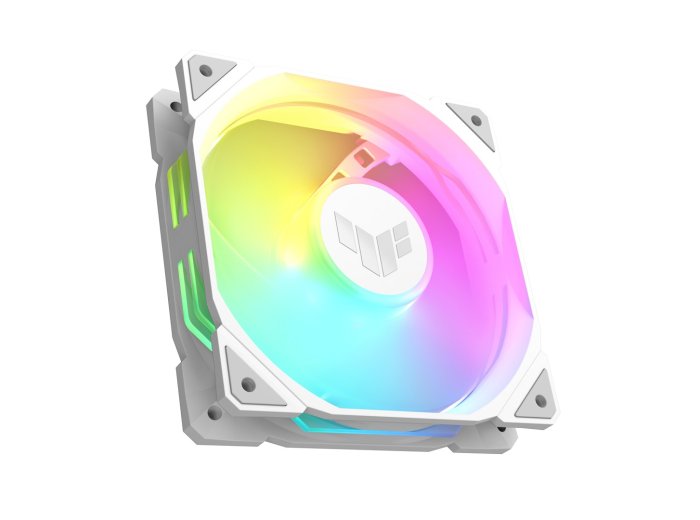 ASUS TUF GAMING TR120 ARGB REVERSE 3IN1 White Obudowa komputera Chłodnica powietrza 12 cm Biały