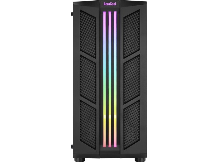 OBUDOWA AEROCOOL PGS PRIME-G-BK-v1 RGB czarna