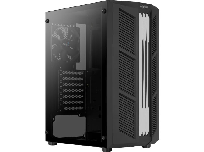 OBUDOWA AEROCOOL PGS PRIME-G-BK-v1 RGB czarna