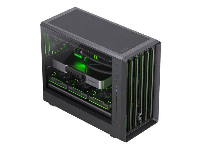 GameMax CLAW 360 BK Micro Tower Czarny