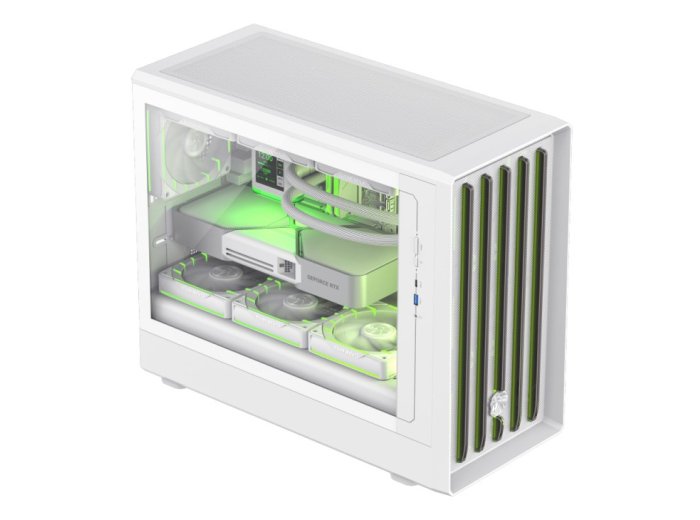 GameMax CLAW 360 WH Micro Tower Biały