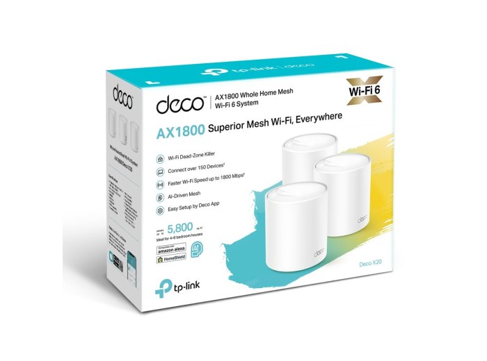 Access Point bezprzewodowy WiFi Deco X20 (3-pack)