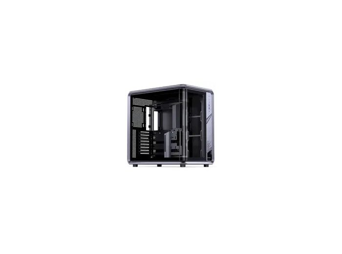 Jonsplus BO400CG PC Case, Mid Tower, ATX, Tempered Glass - Gunmetal Grey