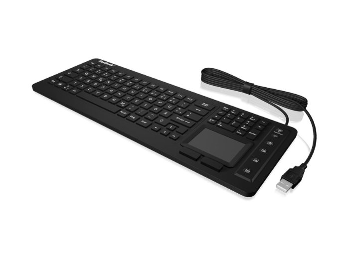 KeySonic KSK-6231 INEL (US) klawiatura Przemysłowy USB QWERTY US English Czarny