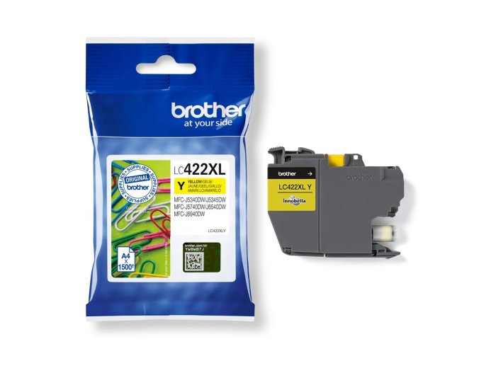 LC-422XLY INK YELLOW F./MFC-J5340/5345/5740/6540/6940DW