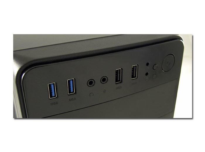LC-Power 2015MB Micro Tower Czarny