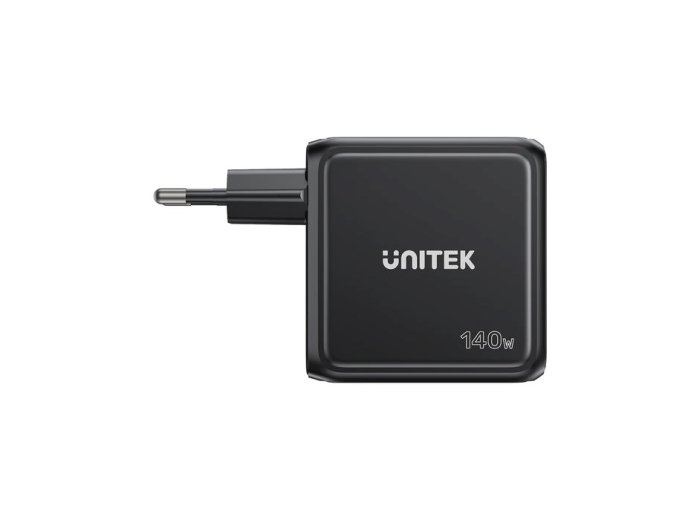 UNITEK ŁADOWARKA GAN Z WYŚWIETLACZEM 140W 3XUSB-C