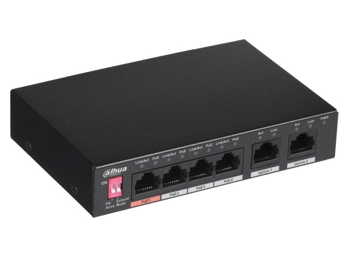 Switch DAHUA PFS3006-4ET-60-V2