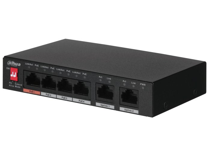 Switch DAHUA PFS3006-4ET-60-V2