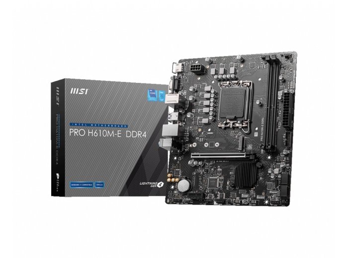 Płyta główna PRO H610M-E s1700 DDR4 HDMI M.2 mATX