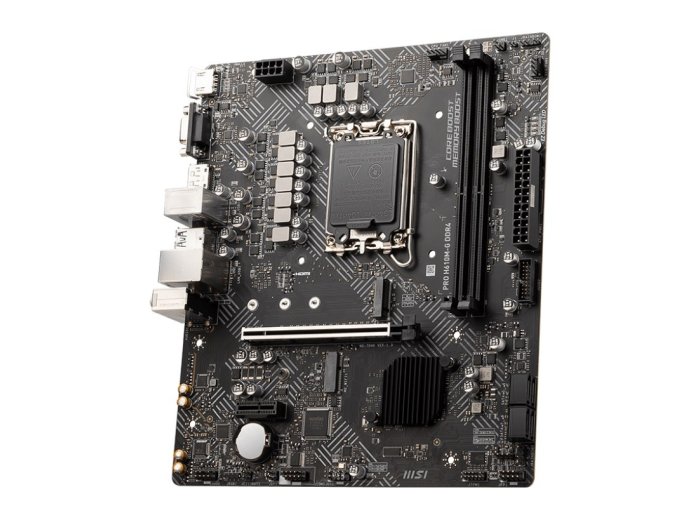 Płyta główna PRO H610M-G s1700 DDR4 DP/HDMI M.2 mATX