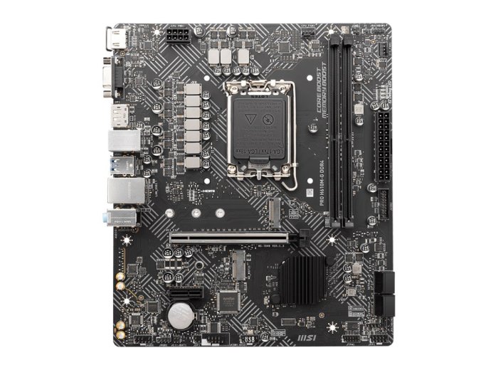 Płyta główna PRO H610M-G s1700 DDR4 DP/HDMI M.2 mATX
