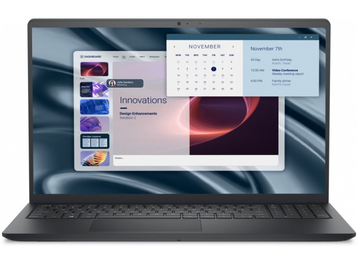 Laptop Dell Pro 15 Essential PV15250|i7-1355U|16GB|1TB SSD|Intel UHD|None|W11 Pro|WLAN + BT|15.6 FHD|Backlit Kb|4 Cell|65W/3YPS