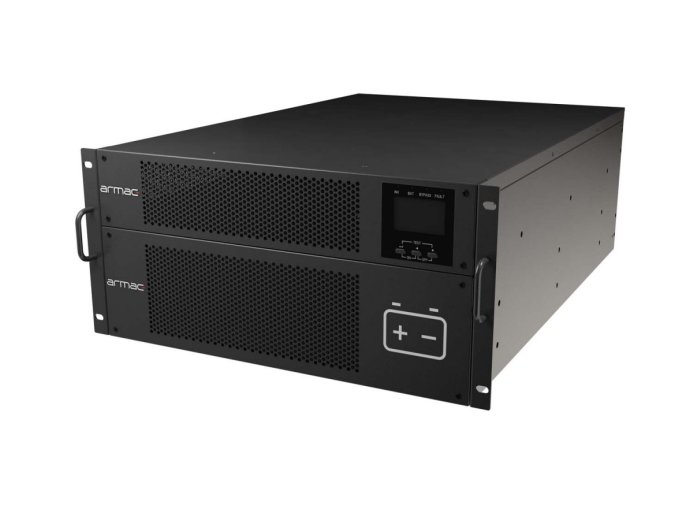 Zasilacz awaryjny UPS On-Line 6000VA RACK 10X IEC, USB-B, LCD, metalowa obudowa DUST-FREE