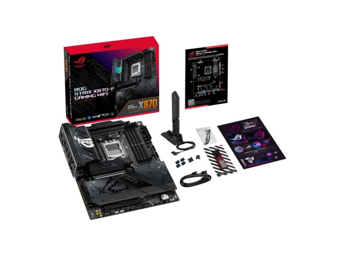 Płyta główna ROG STRIX X870-F GAMING WIFI 4DDR5 HDMI/USB-C/DP