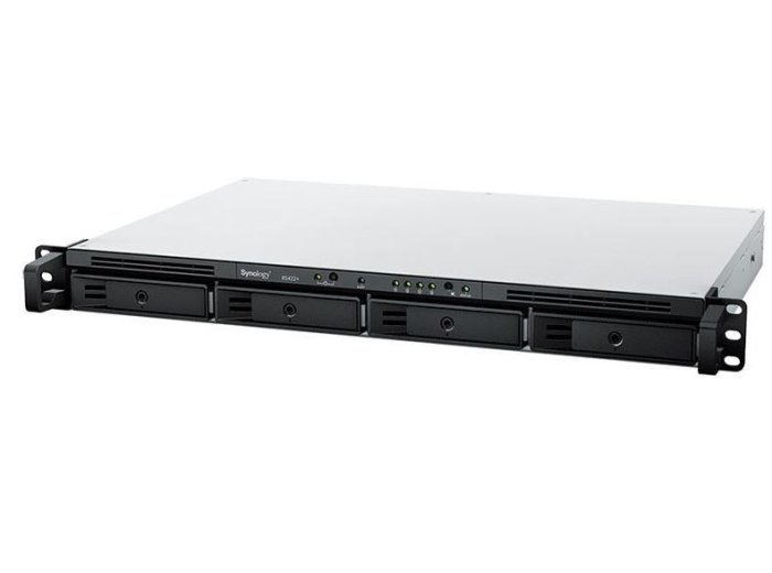 Serwer NAS RS422+ R1600 AMD Ryzen 2,6Ghz 4x0HDD 2x1GbE RJ45 1xUSB3.2.1 1U
