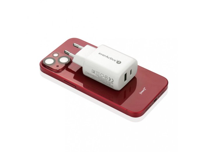 Ładowarka USB/USB-C QC3.0 25W Biała