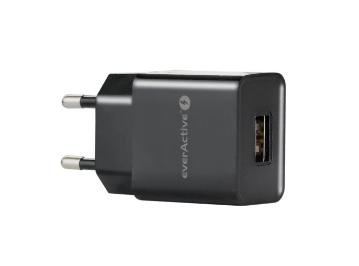 Ładowarka sieciowa 1xUSB, 2,4A, 12W