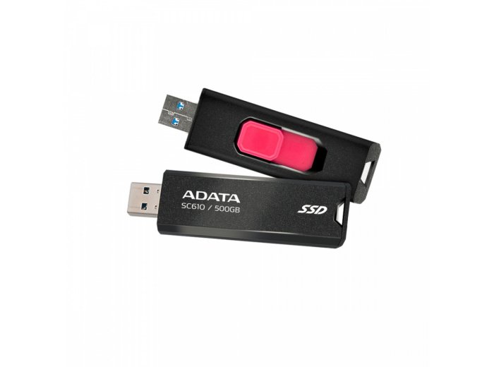 Dysk SSD zewnętrzny SC610 500GB USB3.2A Gen2 czarny