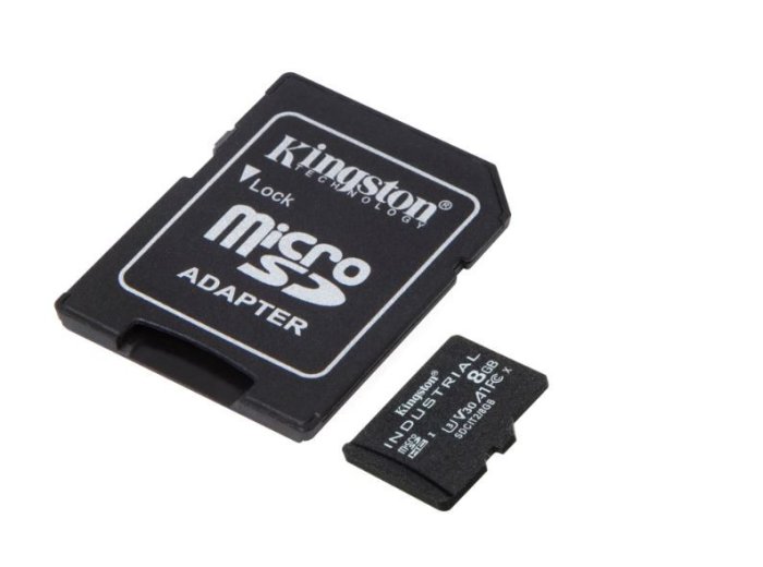 Karta pamięci microSD 8GB CL10 UHS-I Industrial bez adaptera