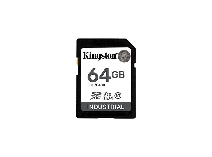 Karta pamięci SD 64GB Industrial C10 UHS-I U3 V30 A1 pSLC