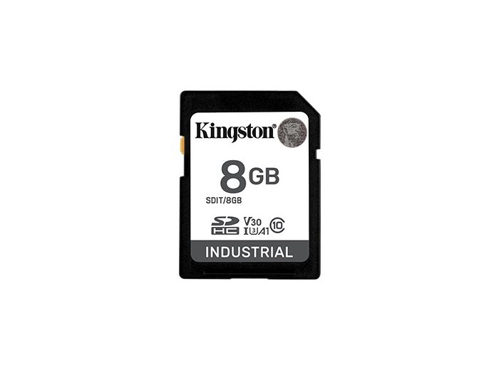Karta pamięci SD 8GB Industrial C10 UHS-I U3 V30 A1 pSLC