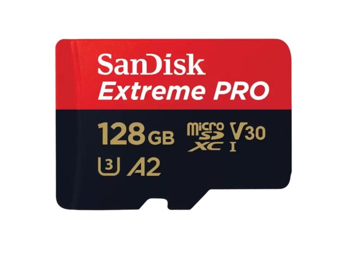 Karta pamięci Extreme Pro microSDXC 128GB 200/90 MB/s A2 V30