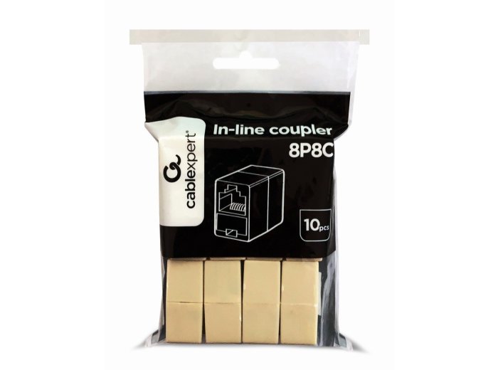 Łącznik kabla Rj45/RJ45 UTP 10 szt.