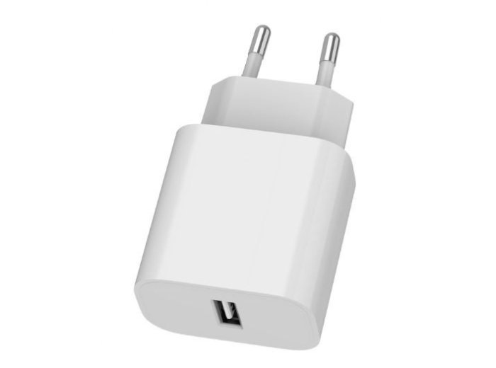 Ładowarka USB-A 2.4A biała