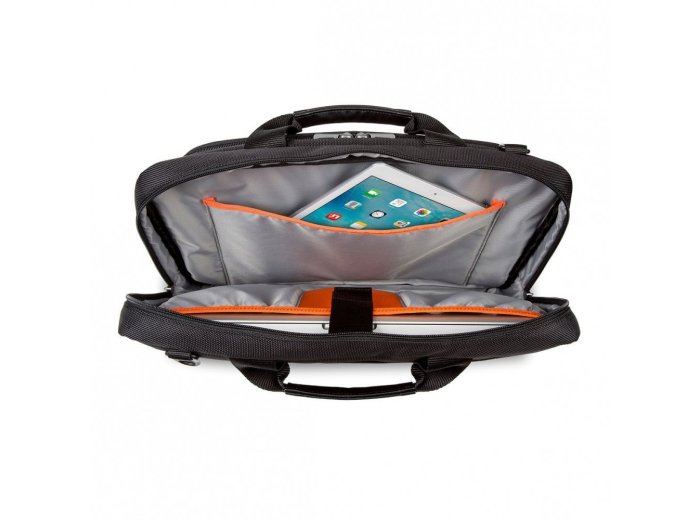 Torba na notebook CitySmart 14-15. 6 SlimLine Topload czarny/szary