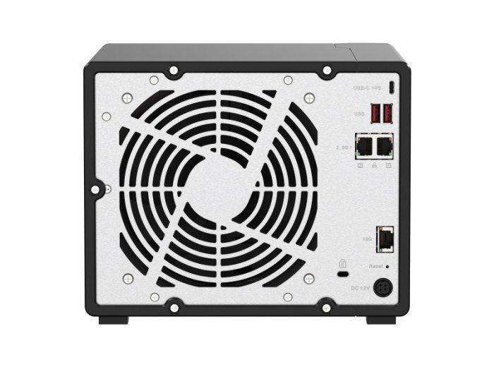Qnap TS-h973AX-32G, Tower, 5 x 2.5"/3.5" SATA + 2 x 2.5" U.2 NVMe/SATA+ 2 x 2.5" SATA, AMD Ryzen V1500B 4C/8T, 32GBDDR4 SODIMM (Max. 64GB), 2 x 2.5GbE + 1 x 10GbE, External adapter (PSU)