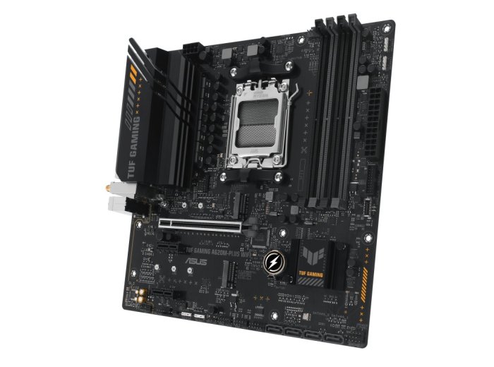 Płyta główna TUF GAMING A620M-PLUS WIFI AM5 4DDR5 HDMI/DP mATX