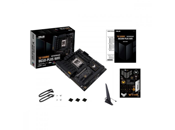 Płyta główna TUF GAMING B650-PLUS WIFI AM5 4DDR5 ATX
