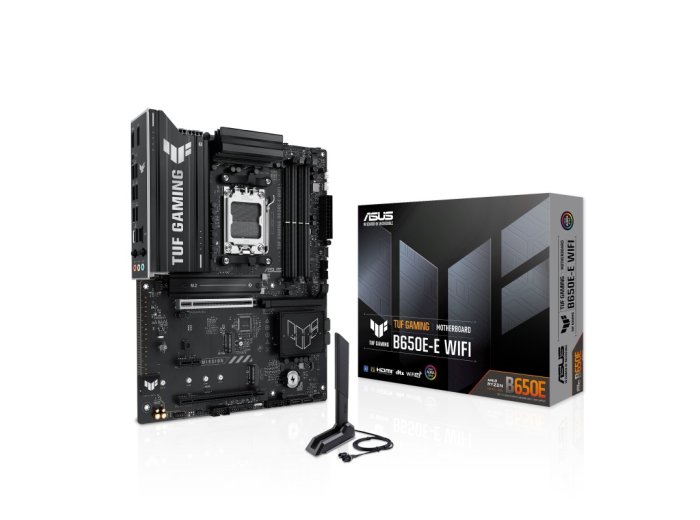 Płyta główna TUF GAMING B650E-E WIFI AM5 4DDR5 HDMI/DP ATX