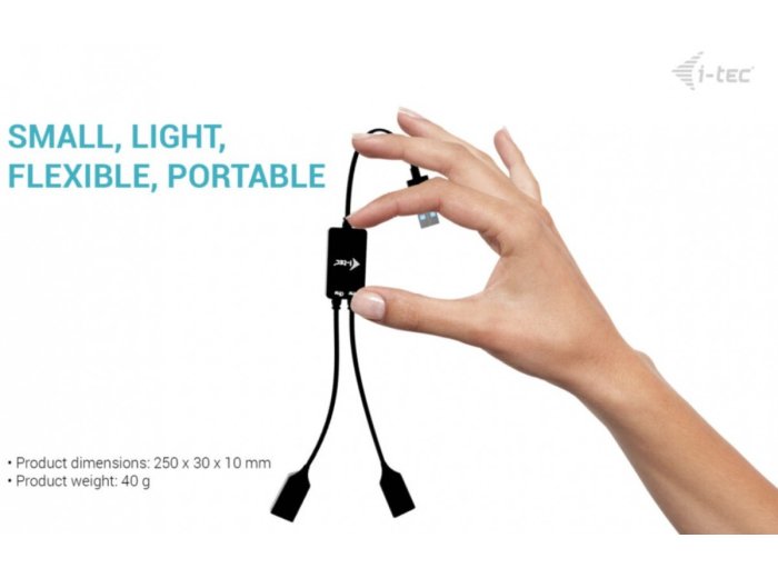 HUB USB-A Cable 2 port (2x USB-A)