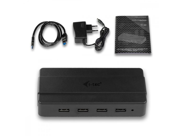 USB 3.0 Charging HUB 4 port z zasilaczem