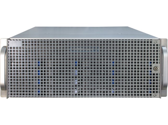 Inter-Tech 4U-4416L Rack Czarny, Srebrny