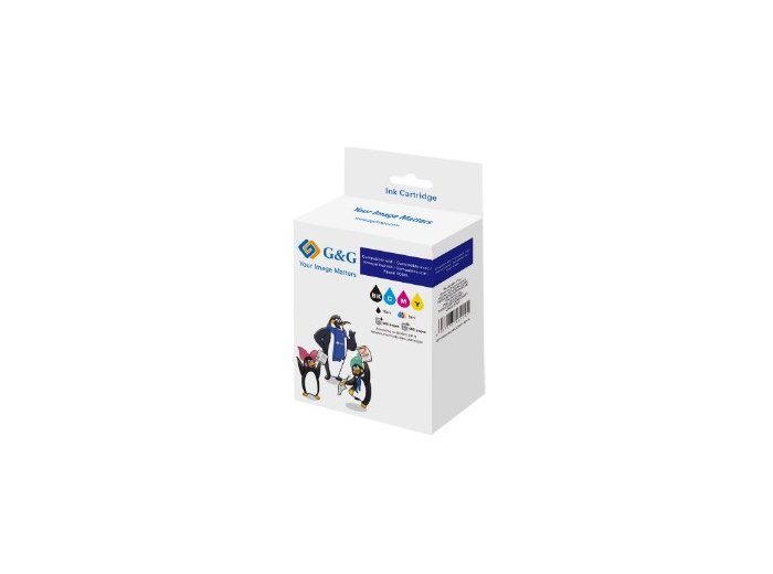 G&G NP-R2-0604XLBKCMY-R nabój z tuszem 1 szt. Zamiennik Czarny, Cyjan, Purpurowy, Żółty