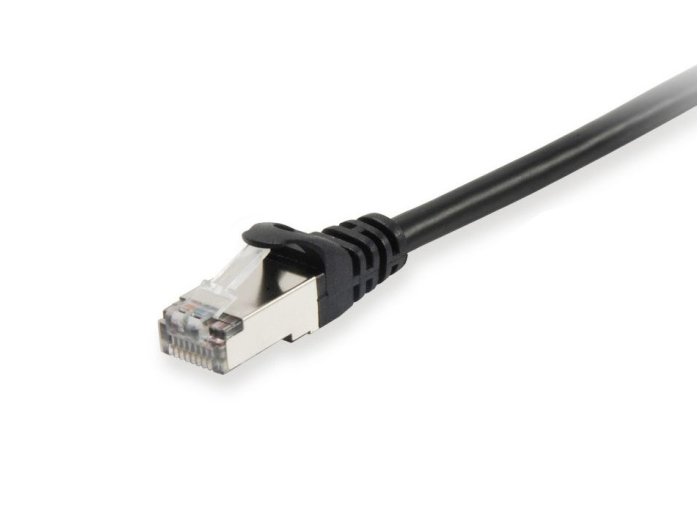 equip - Kabel krosowy - RJ-45 (M) do RJ-45 (M) - 50 cm - SFTP, PiMF - CAT 6 - Bezhalogenowy, Formowany, Bez haczyka, Linka - (Komplet 60 szt.)