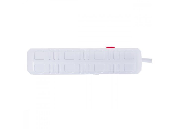 Listwa zasilająca MCE392 W 4 gniazda 3xUSB, 110-240V AC 50/60Hz, 2.1A max 2500W 1,5m biała