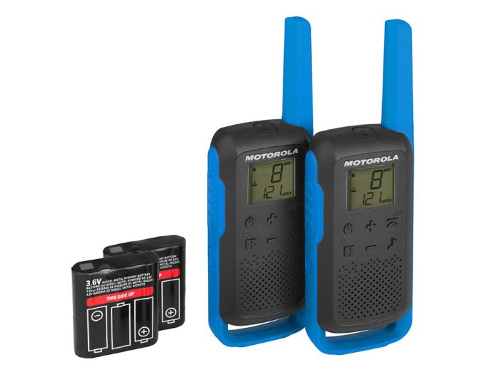 Krótkofalówki T62 PMR 446 niebieskie