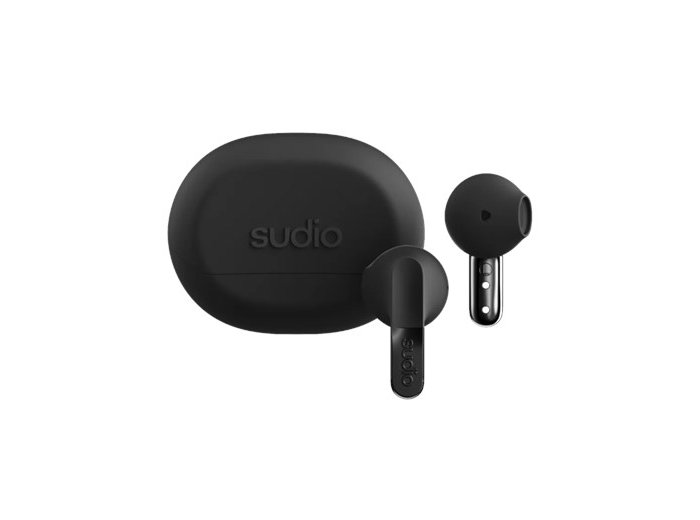 Sudio N3BLK słuchawki/zestaw słuchawkowy Bezprzewodowy Douszny Połączenia/muzyka Bluetooth Czarny