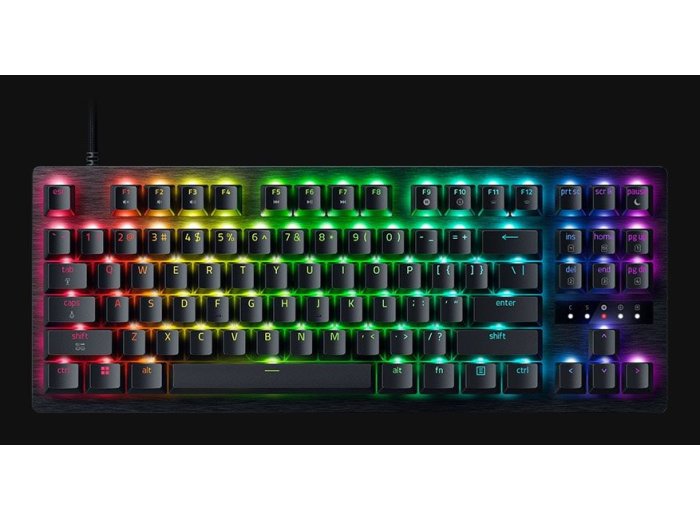 Razer Huntsman V3 Tenkeyless 8KHz klawiatura Gaming USB QWERTY Angielski Czarny