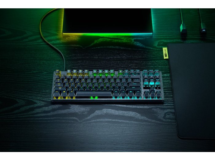 Razer Huntsman V3 Tenkeyless 8KHz klawiatura Gaming USB QWERTY Angielski Czarny